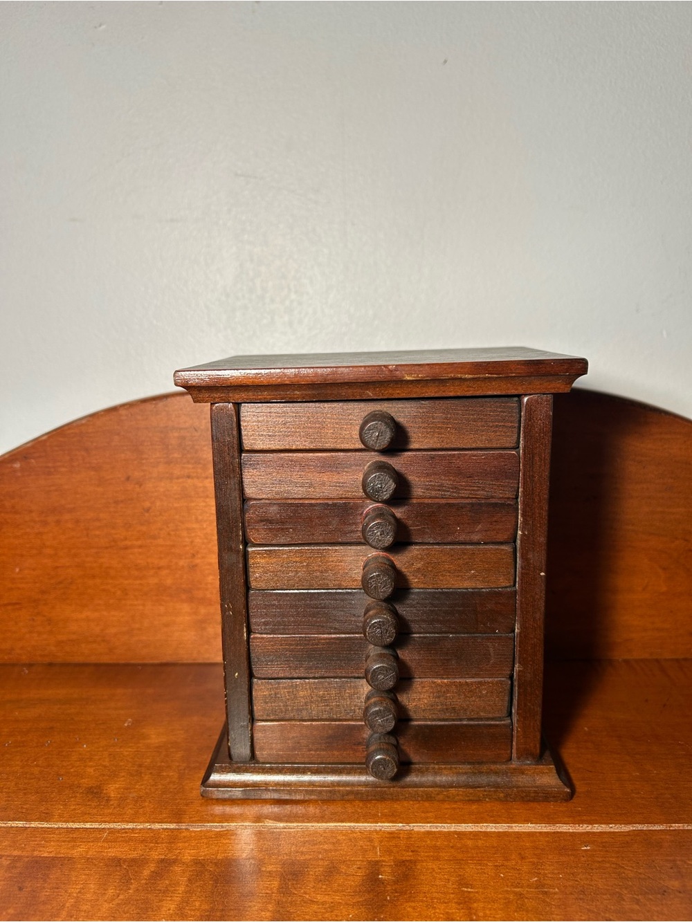 Cornwall Wood Products Coaster Holder - one cork missing